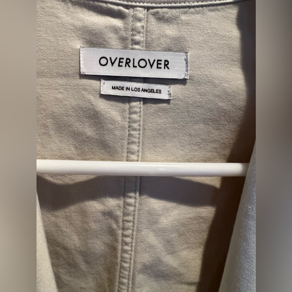 overlover twill milk jumpsuit size M overalls one piece - Picture 8 of 11